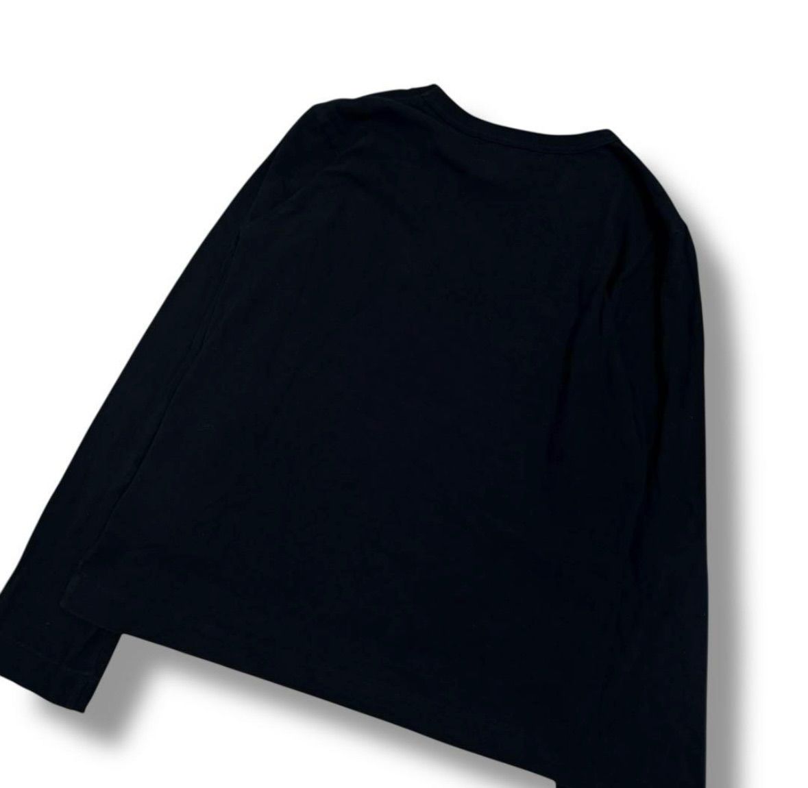  PLAY COMME des GARCONS ハート刺繍入りコットンカットソー 長袖 Tシャツ カットソー