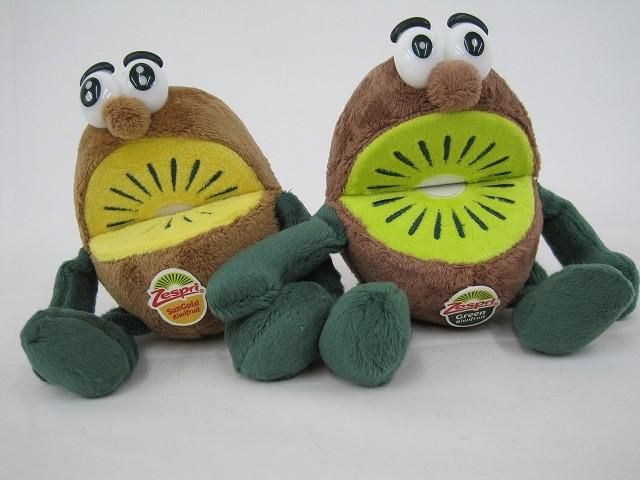 中古品 ホビー Zespri ゼスプリ キウイ キウイブラザーズ ぬいぐるみ