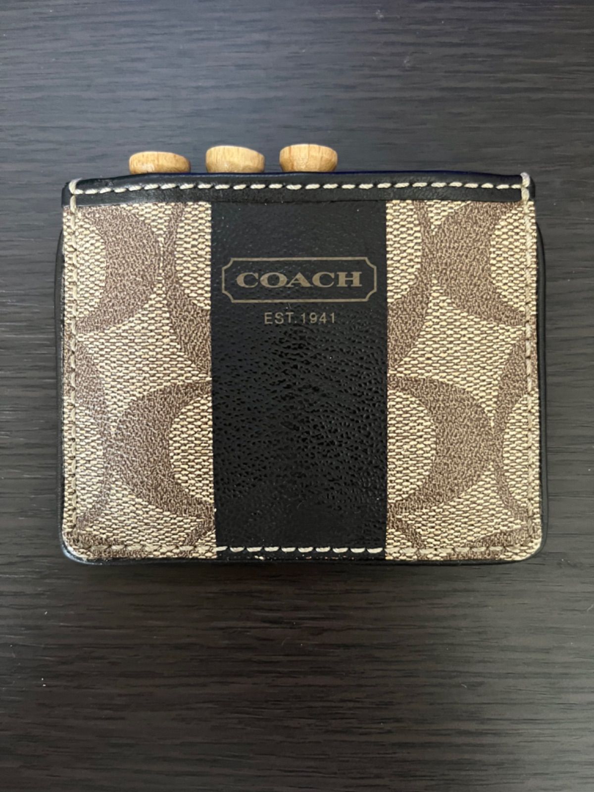 COACH　コーチゴルフ　ティー・フォーク・マークのセット　ケース付き