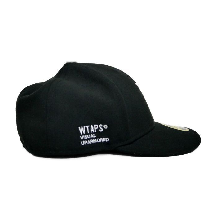 WTAPS® ブラック ロゴ刺繍 キャップ フリーサイズ 即日発送WTAPS® ブラック ロゴ刺繍 キャップ フリーサイズ