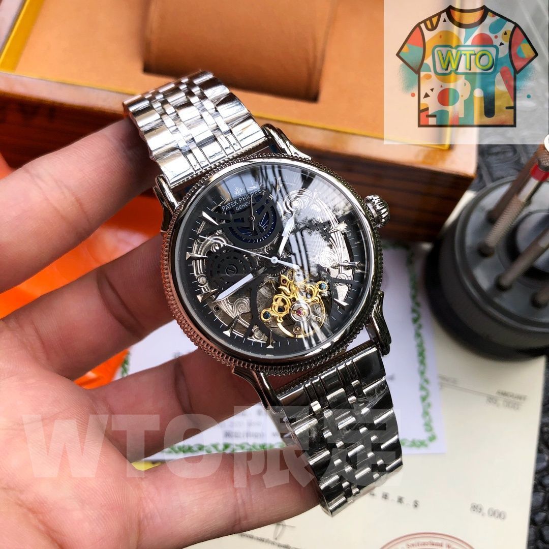 Patek Philippe] メンズスケルトン オープンワーク クロノグラフ