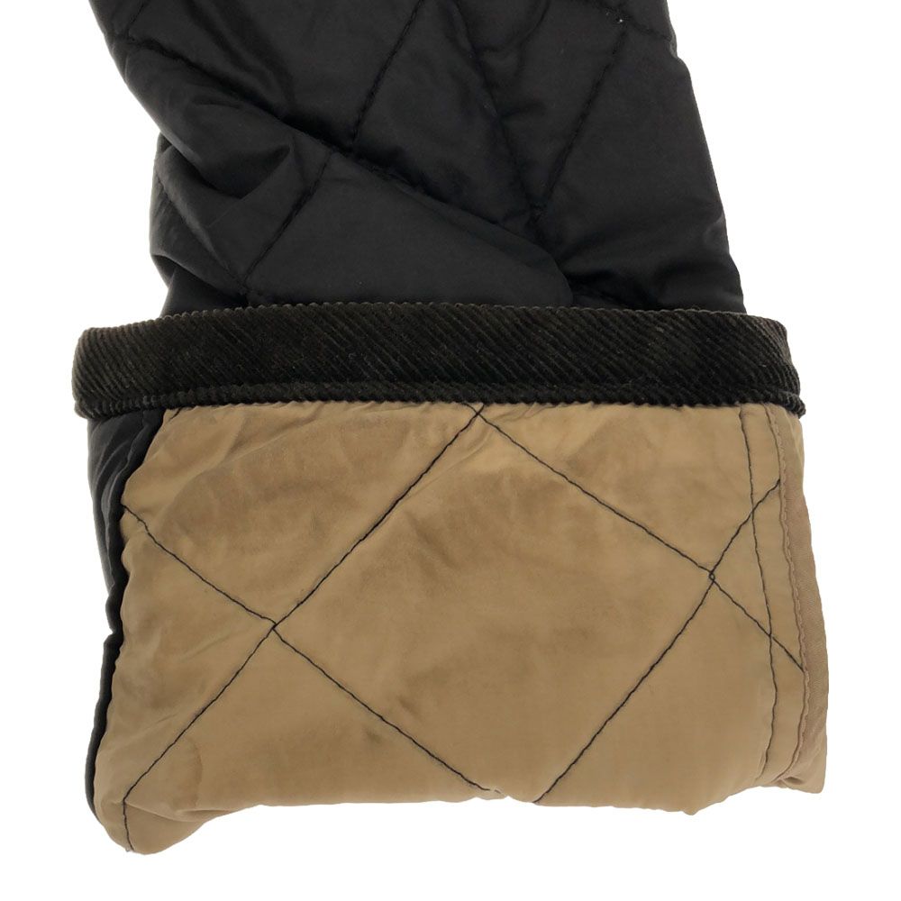 Leminor ルミノア キルティングアウター ブラック 日本別注 中古・古着通販Le minor (ルミノア) 高密度タフタ キルティングノー