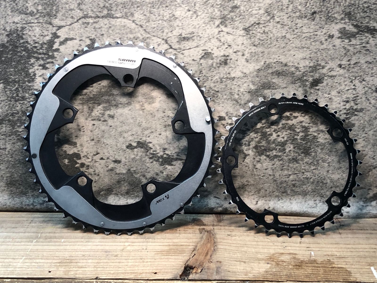 IT572 スラム SRAM RED チェーンリング 11S 53/39T