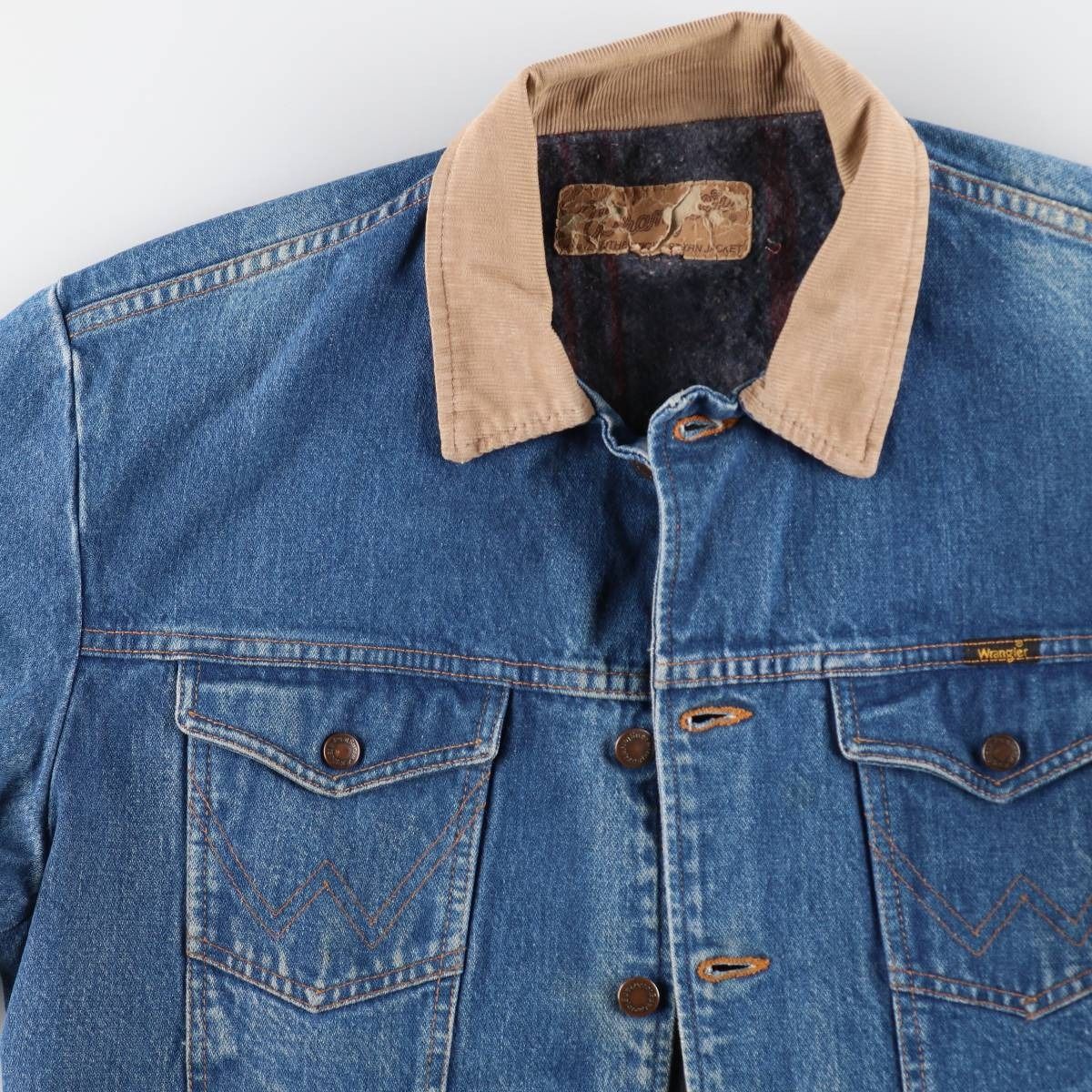 古着 90年代 ラングラー Wrangler デニムジャケット Gジャン