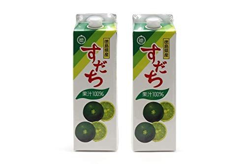 ホクレン JA全農とくしま 100％すだち果汁 ＥＰパック1000mlx2本セット