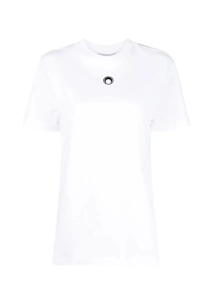 ◆MARINE SERRE◆ マリーンセル /オーガニックコットン Tシャツ MARINE SERRE(マリーンセル) Marine Serre ロゴ 刺繡
