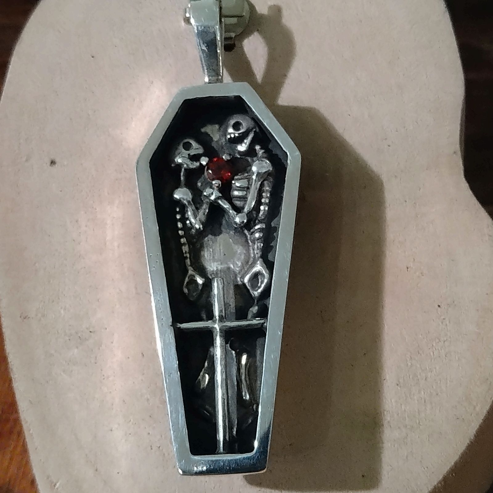 Mexican  Coffin Pendant