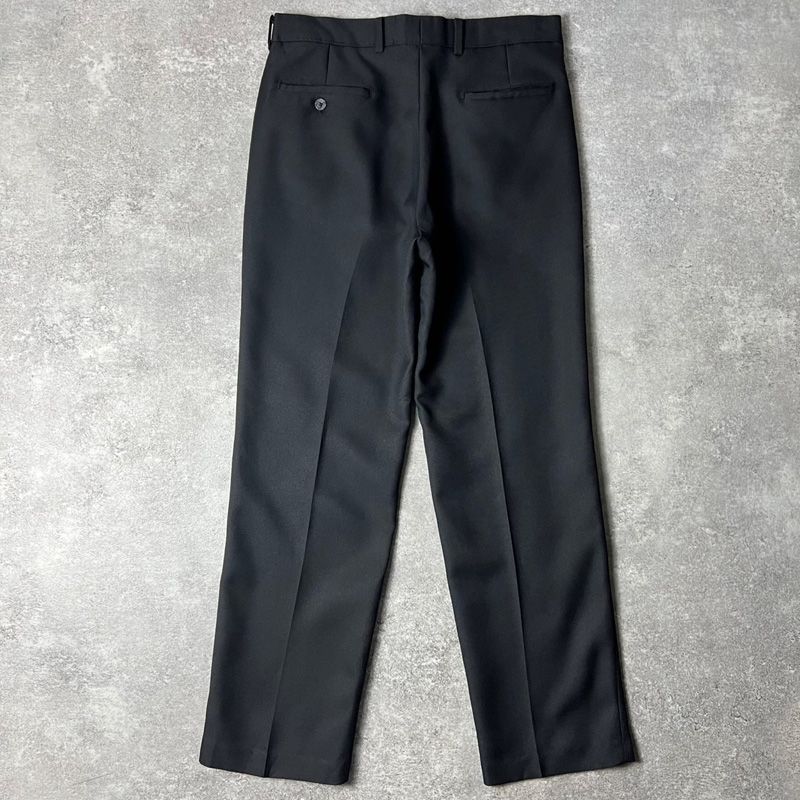 超美品　levis action slacks ブラック 32×30 80s Levis アクション スラックス パンツ 32 30 / 80年代 ビンテージ