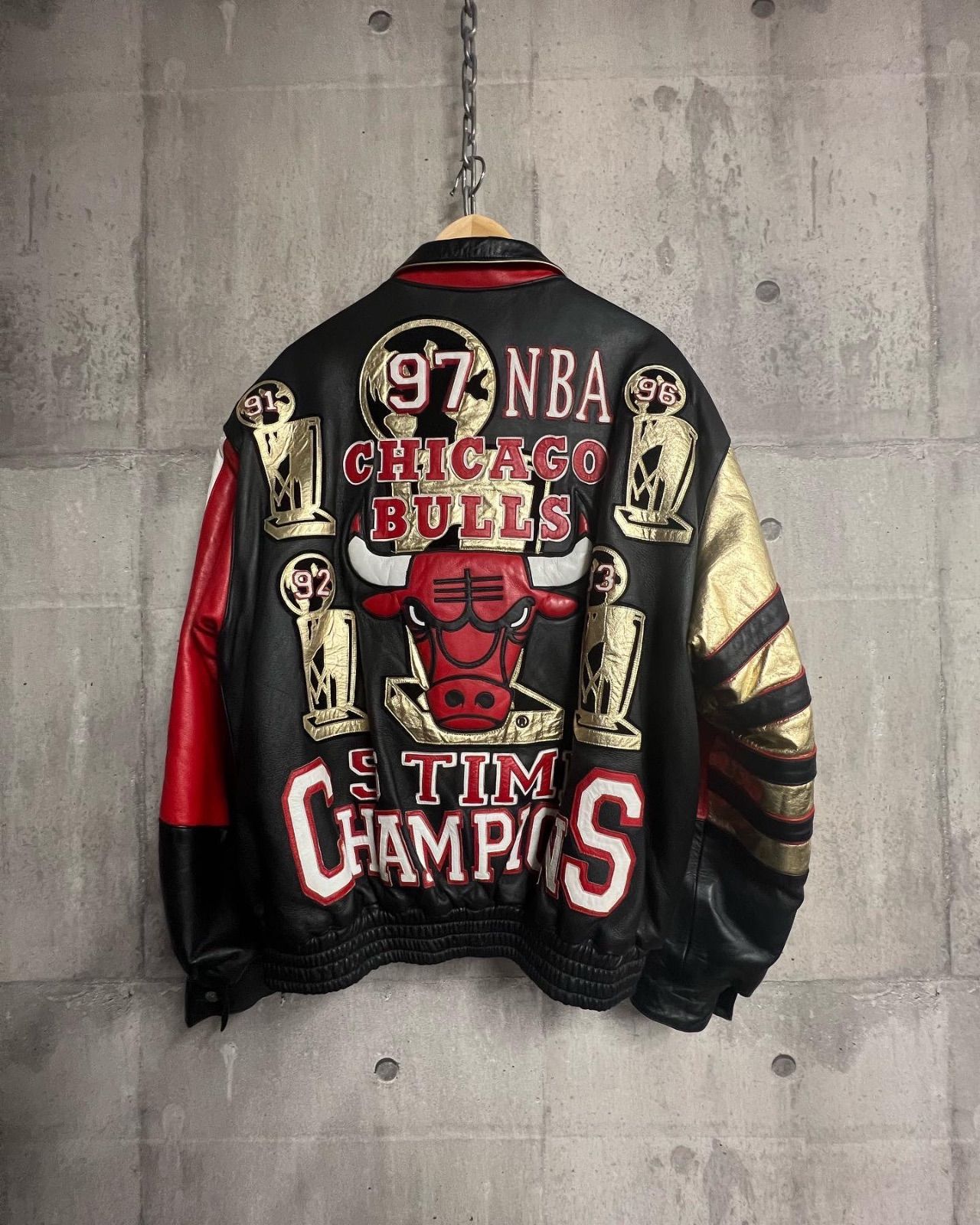 ヒート NBA Stadium Jacket スタジャン オールレザー | ochge.org