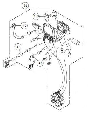 ハイコーキ HiKOKI 36V ピン釘打機 NP3635DA NNK 用 電源組 ４０～４２ １００ １０２含む 380254 部品 修理 パーツ 大工 内装 造作