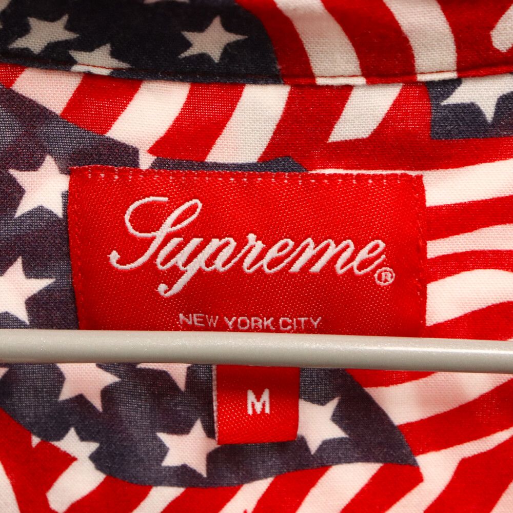 SUPREME (シュプリーム) 20SS Flags Rayon S/S Shirt フラッグス