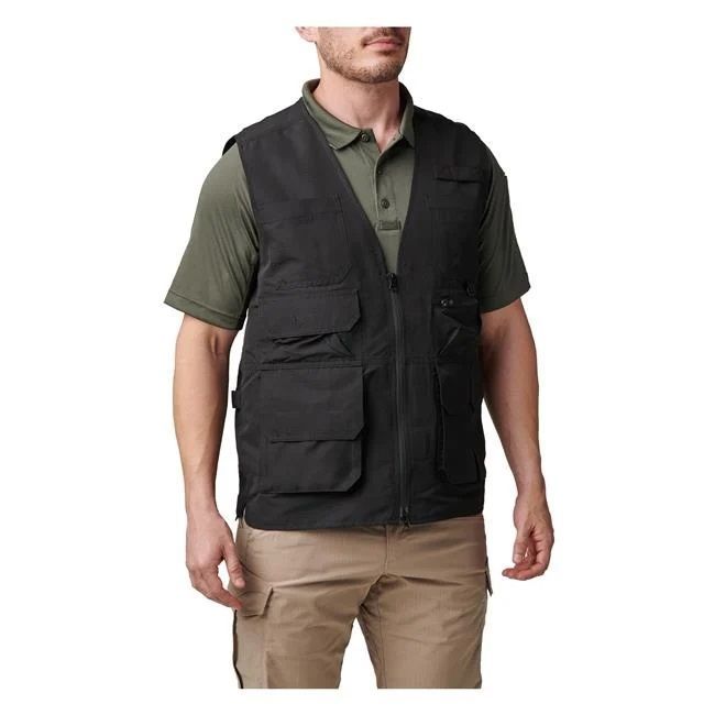 5.11 ファイブイレブン タクティカル 80034 ブラック XLサイズ ファストタック ベスト 軍用 FAST TAC VEST サバゲー