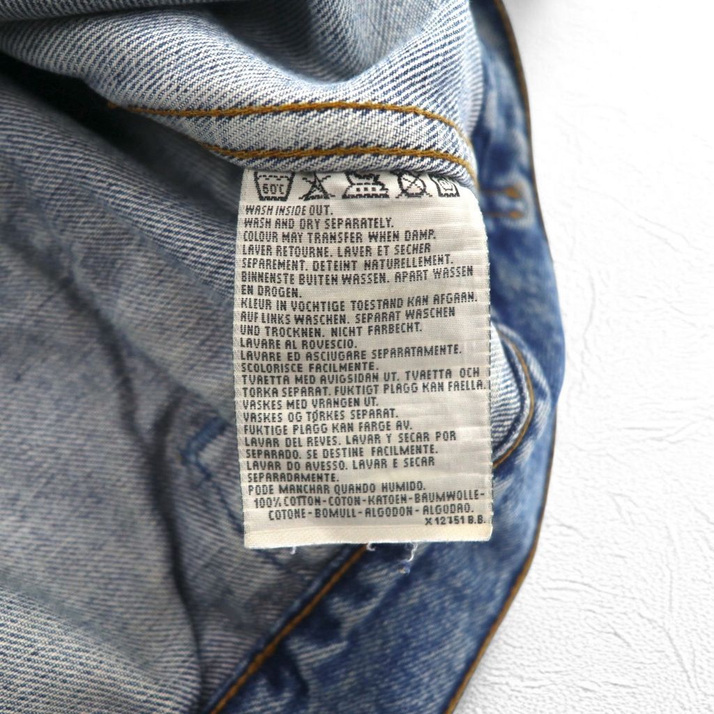Levi's クロアチア製 90年代 ユーロモデル 70503 デニム