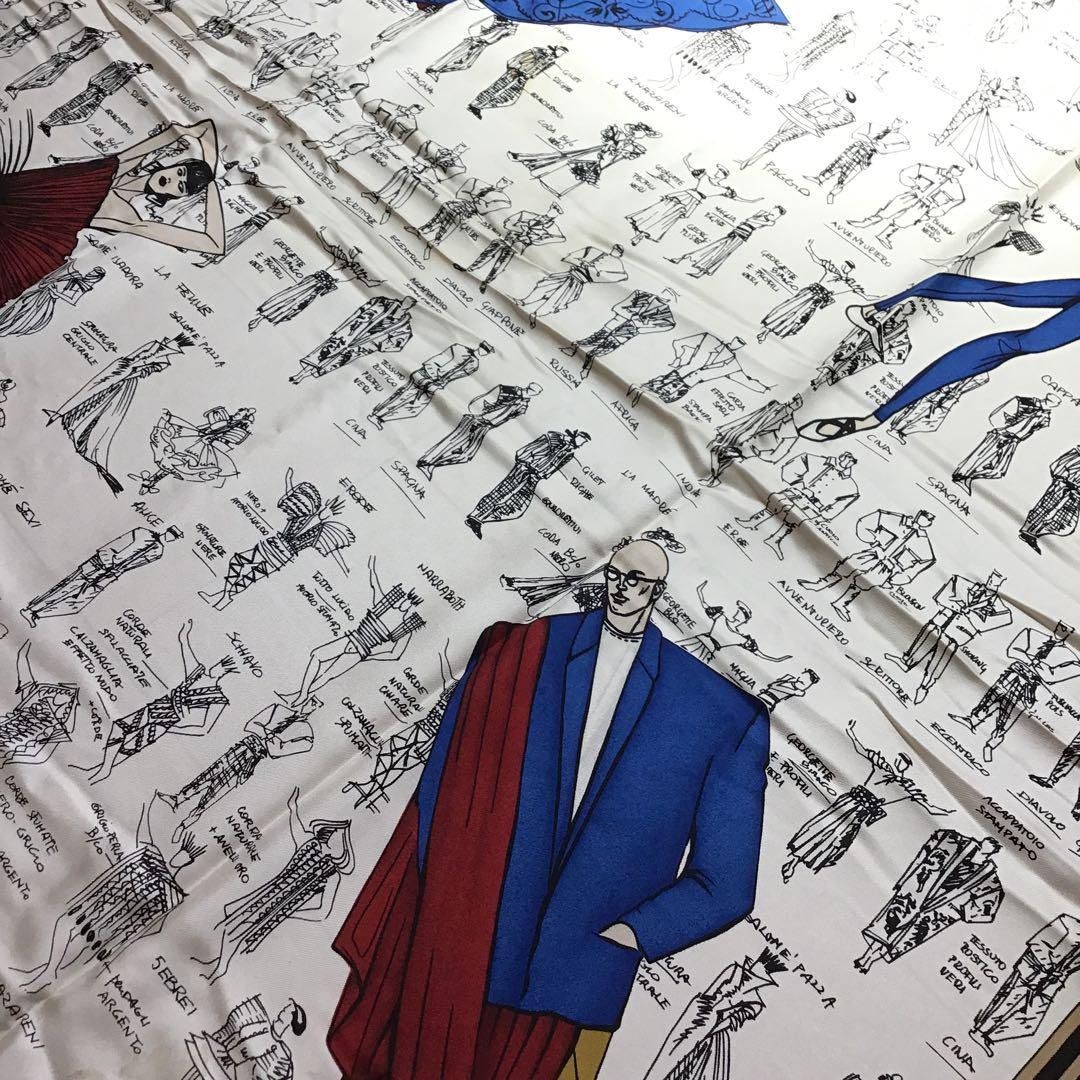 ジャンニヴェルサーチ シルク スカーフ Gianni Versace ヴィンテージ