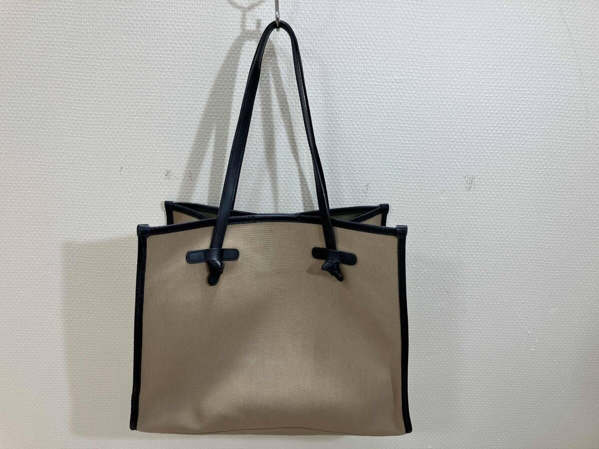 GIANNI CHIARINI トートバッグ キャンバストートバッグ ベージュ