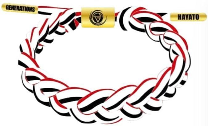 三代目 J Soul Brothers 小森隼 GENERATIONS LIVE TOUR 2017 -MAD CYCLONE-Produce あなたの手首にサイクロン ミサンガ ブレスレット