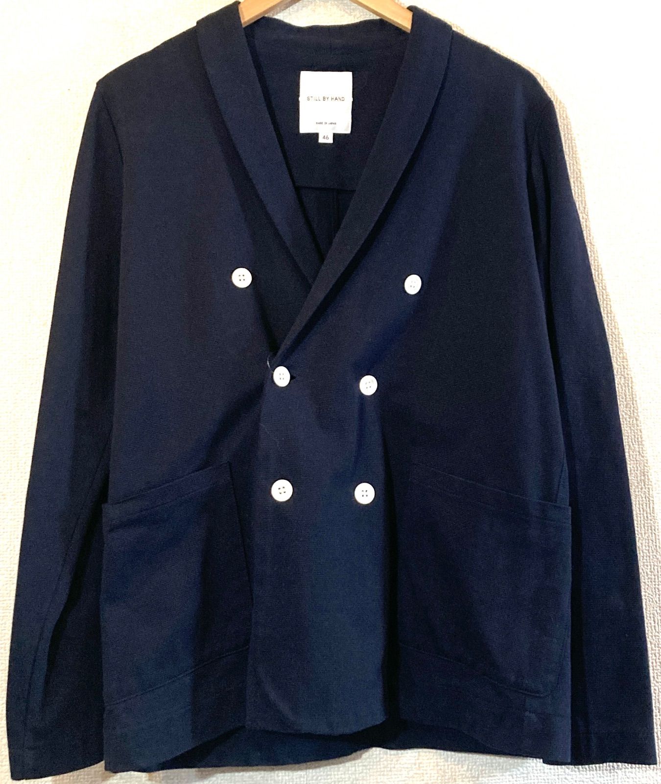 STILL BY HAND☆ダブルブレスト☆テーラードジャケット☆カーディガン  