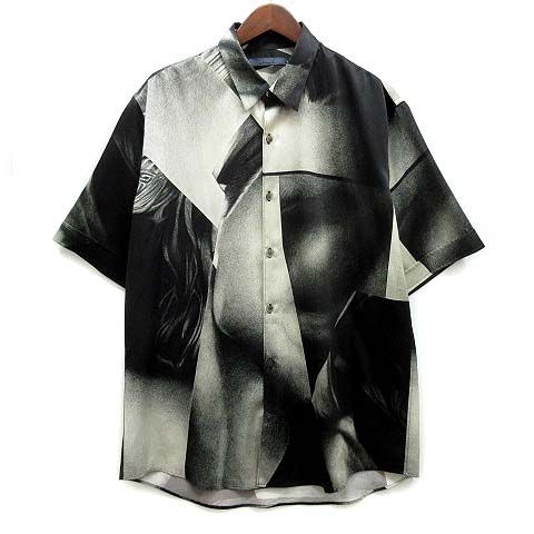 セモー semoh グラフィック シャツ 半袖 Graphic Shirt 2022SS ブラック グレー ☆AA★