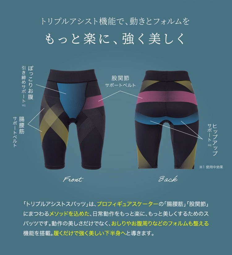 トリプルアシストスパッツ