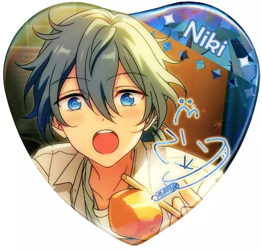 あんスタ 椎名ニキ 宝石心晴缶 42個 中古】バッジ・ピンズ 椎名ニキ 「あんさんぶるスターズ!! 宝石心晴