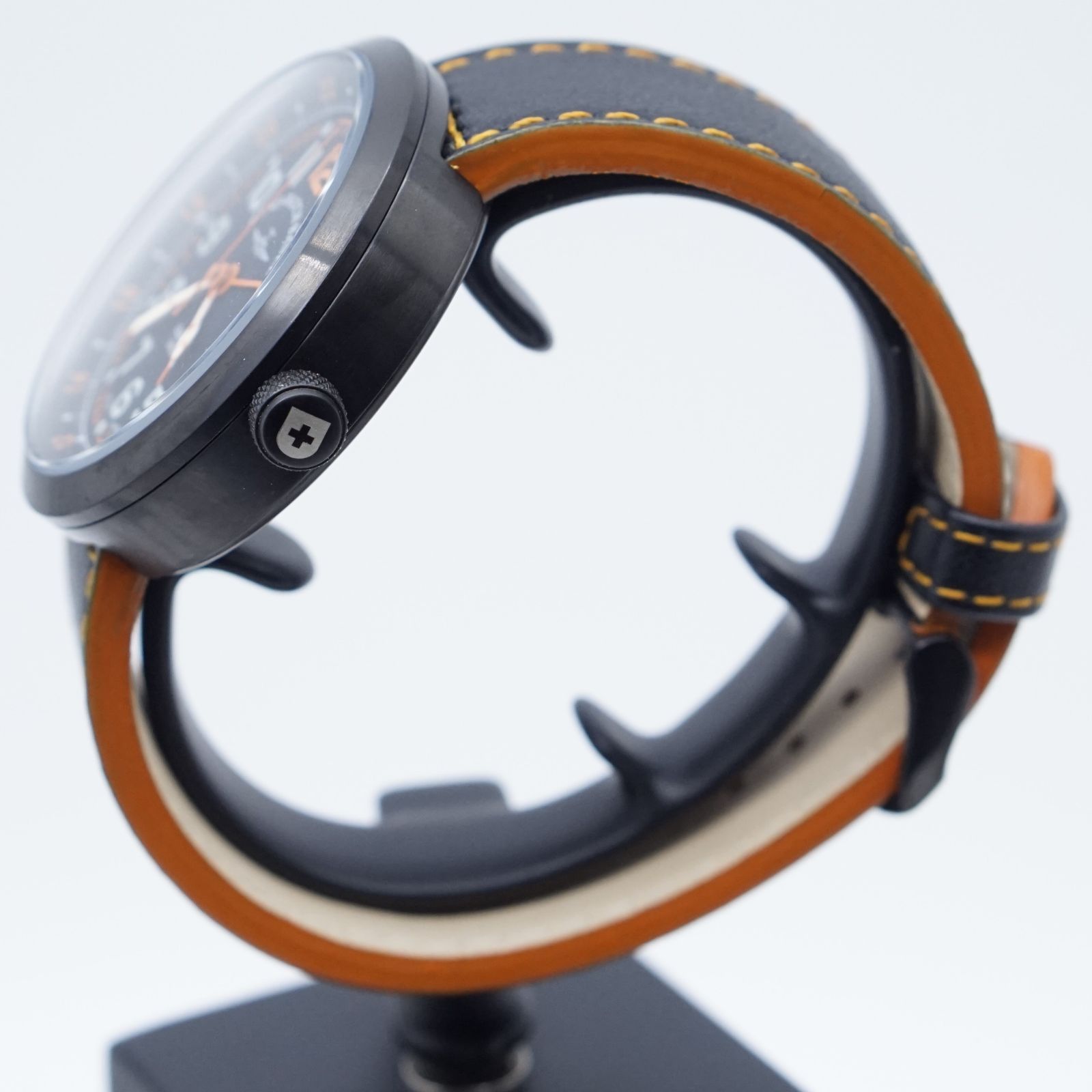ZENO-WATCH BASEL ゼノウォッチ B554Q-BK-OR-L パイロット