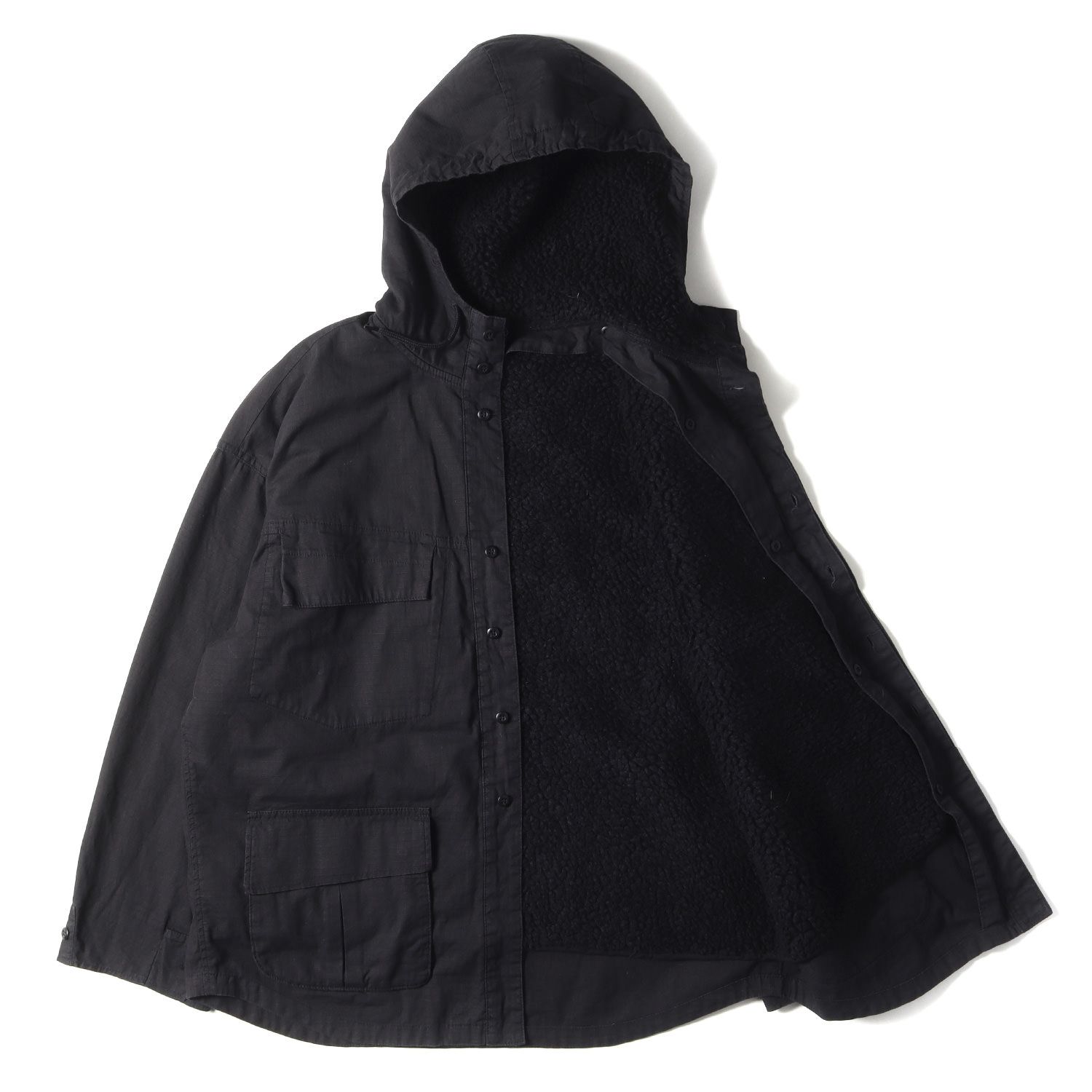 TENDERLOIN テンダーロイン ジャケット サイズ:XL 20AW ボアライナー付き リップストップ BDU ミリタリー フードジャケット  RIP STOP BDU HOODED ブラック 黒 アウター ブルゾン コート【メンズ】 - メルカリ