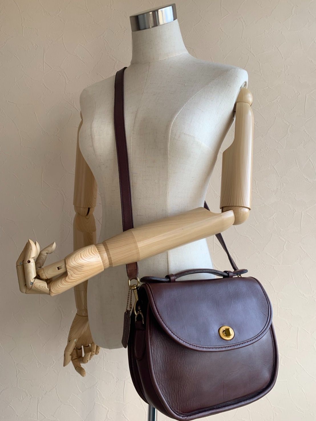 80年代 オールドコーチ ショルダー バッグ USA製 2way - メルカリ