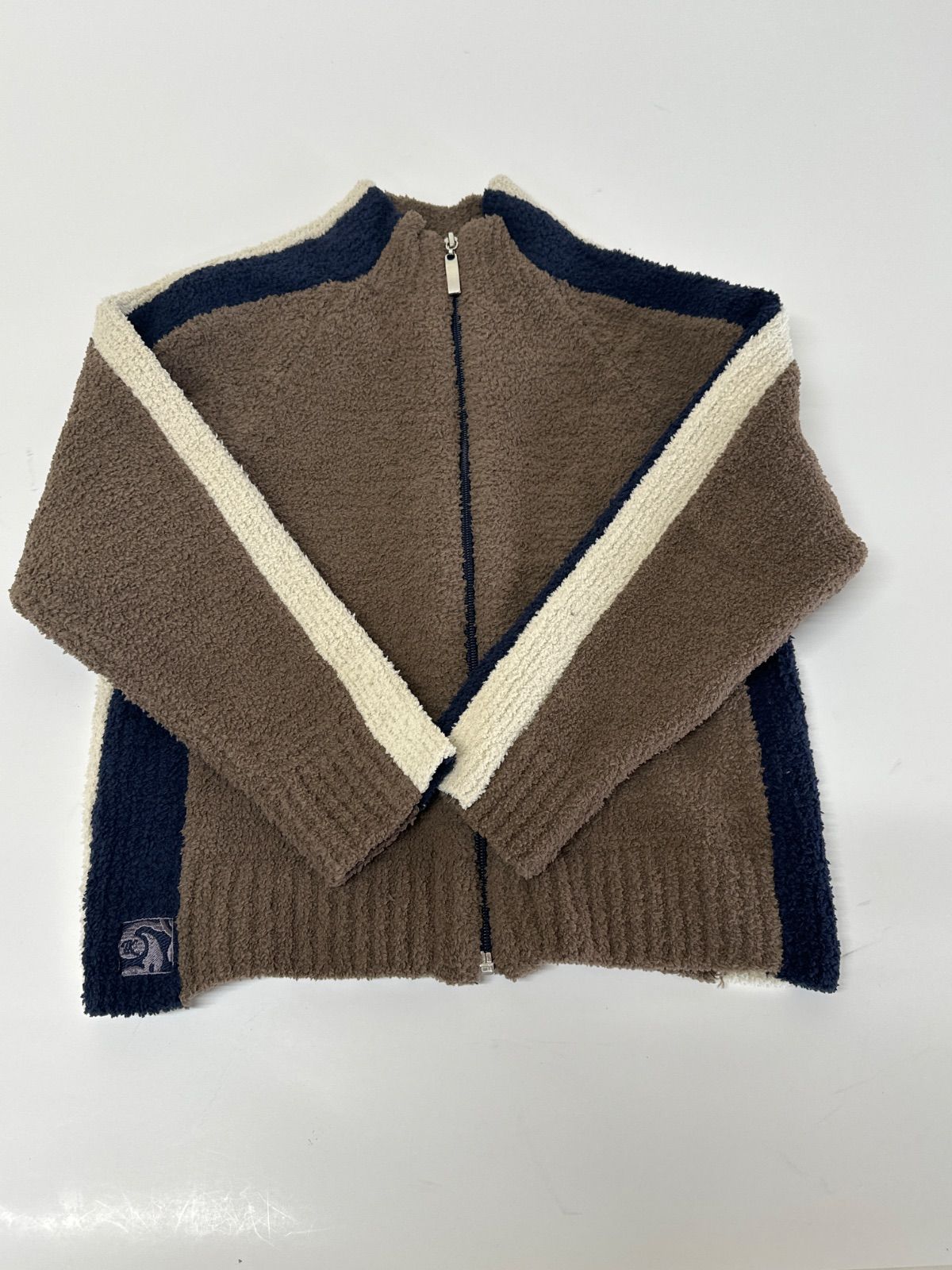 ♥ Kashwere JB-30-164-00-04 カシウェア ボーイズ レトロ カーディガン パーカー キッズ ベビー Boys retoro Cardy Brown 4|5Y