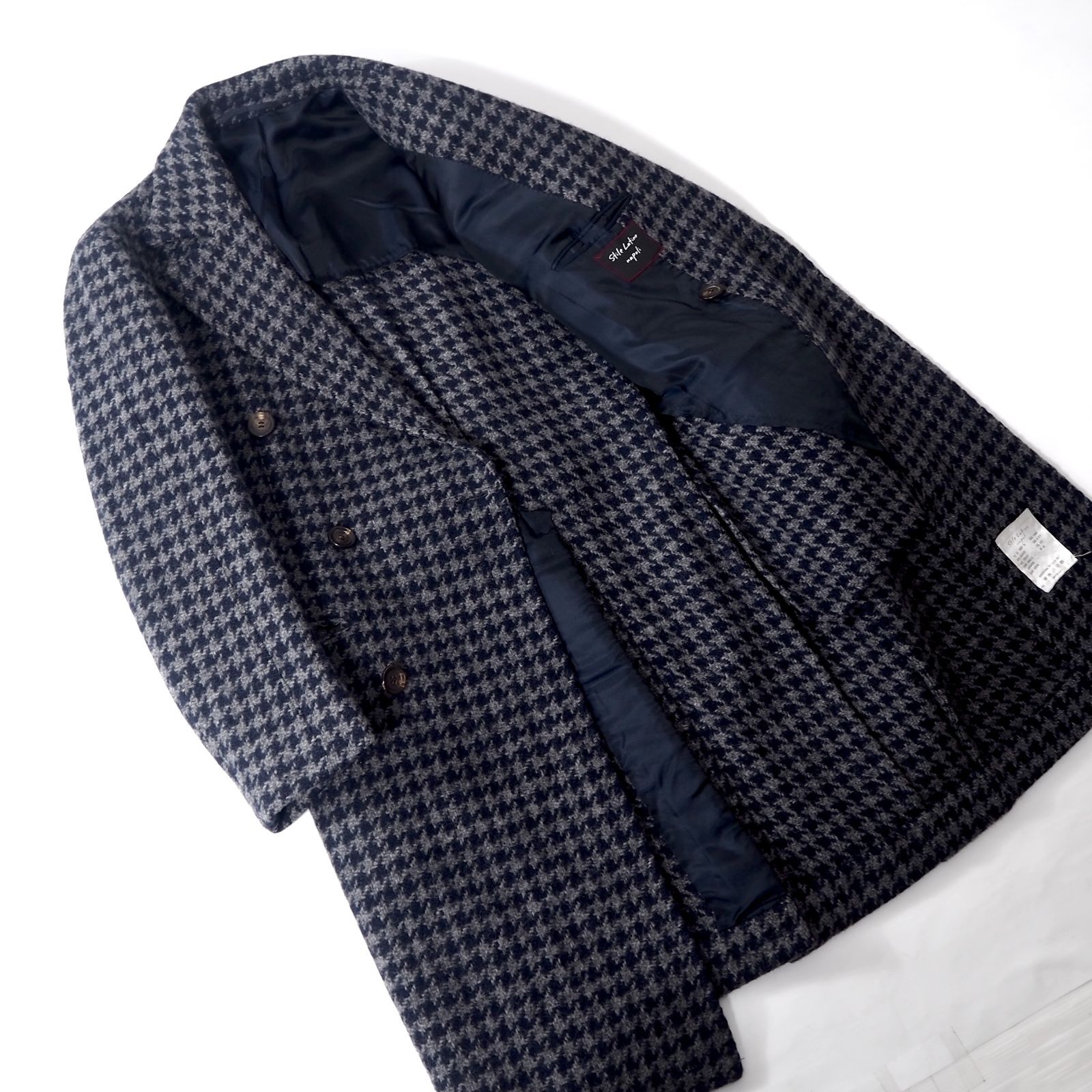 ◎美品 スティレラティーノ Stile Latino ダブルブレスト コート
