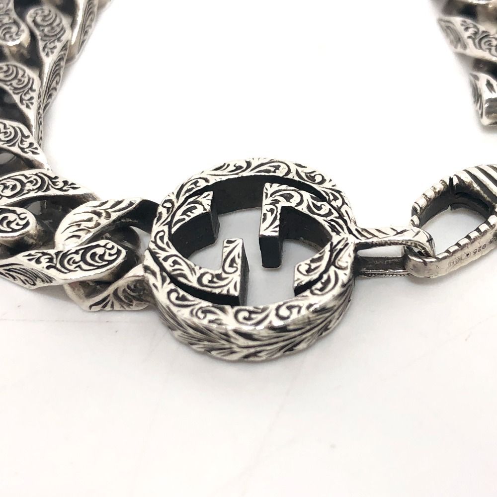 GUCCI グッチ ブレスレット インターロッキング G 454285 SV925