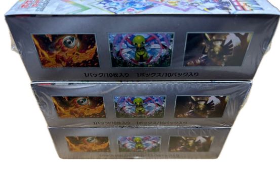 テラスタルフェスex他 BOX シュリンク付き まとめ売り シュリンク付き