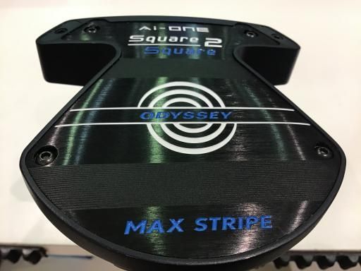 オデッセイ Ai-ONE SQUARE 2 SQUARE MAX STRIPE 34インチ パター PT STROKE LAB 90 スチール フレックスその他 メンズ 男性用 右利き 右用 Cランク ゴルフクラブ