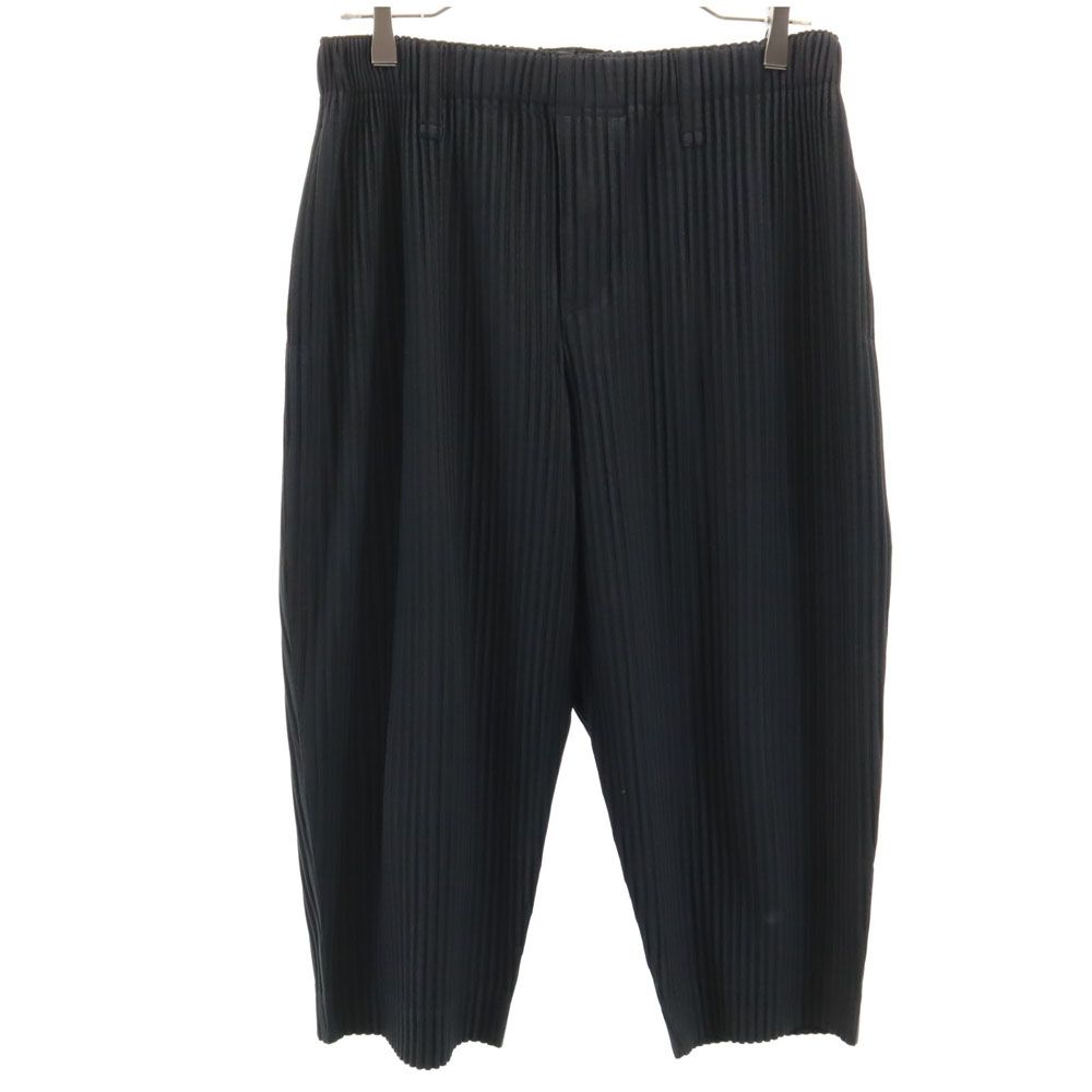 オムプリッセ イッセイミヤケ プリーツ加工 公式 クロップドパンツ 2