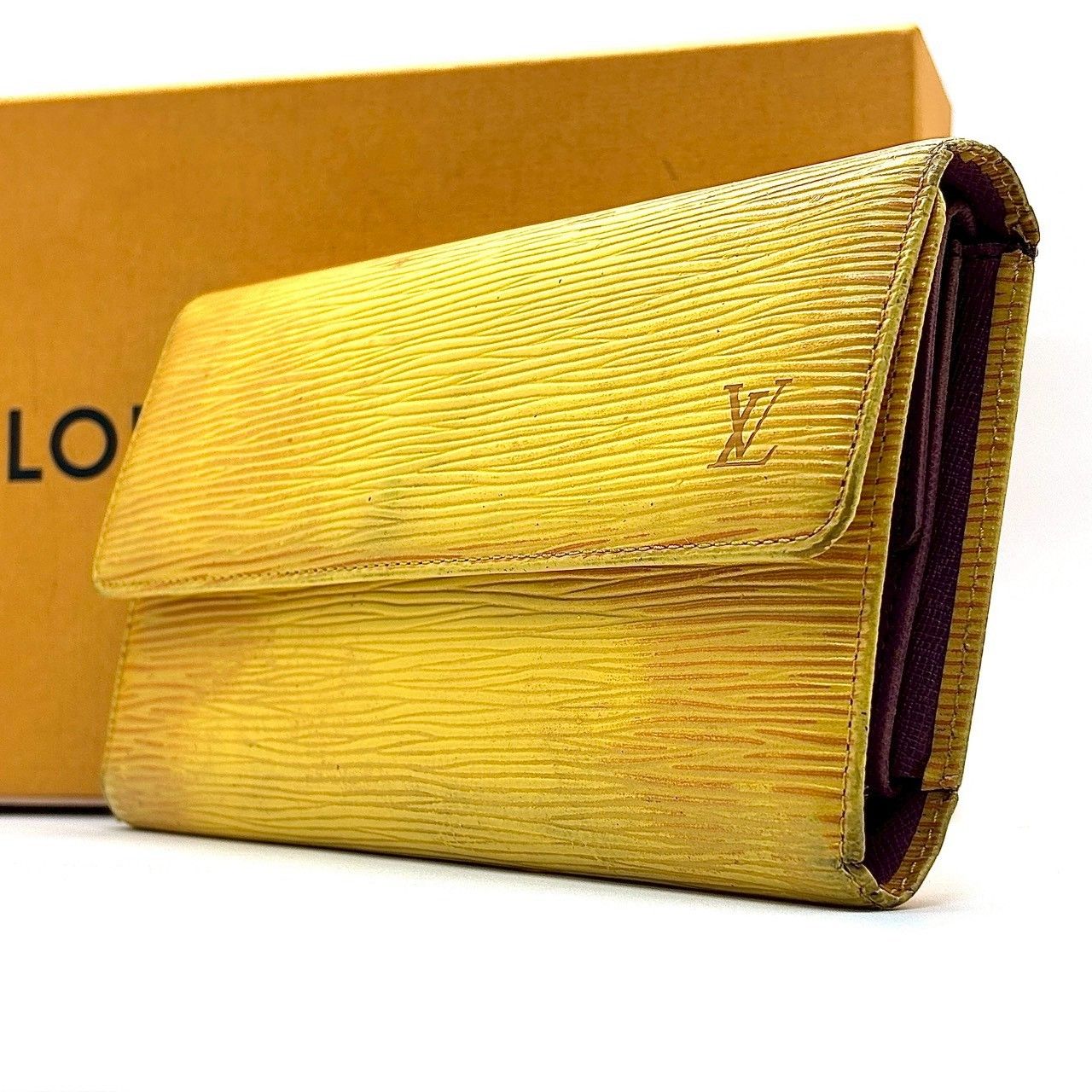 ヴィトン イエロー 三つ折り財布 黄色の閃光】 LOUIS VUITTON ルイ