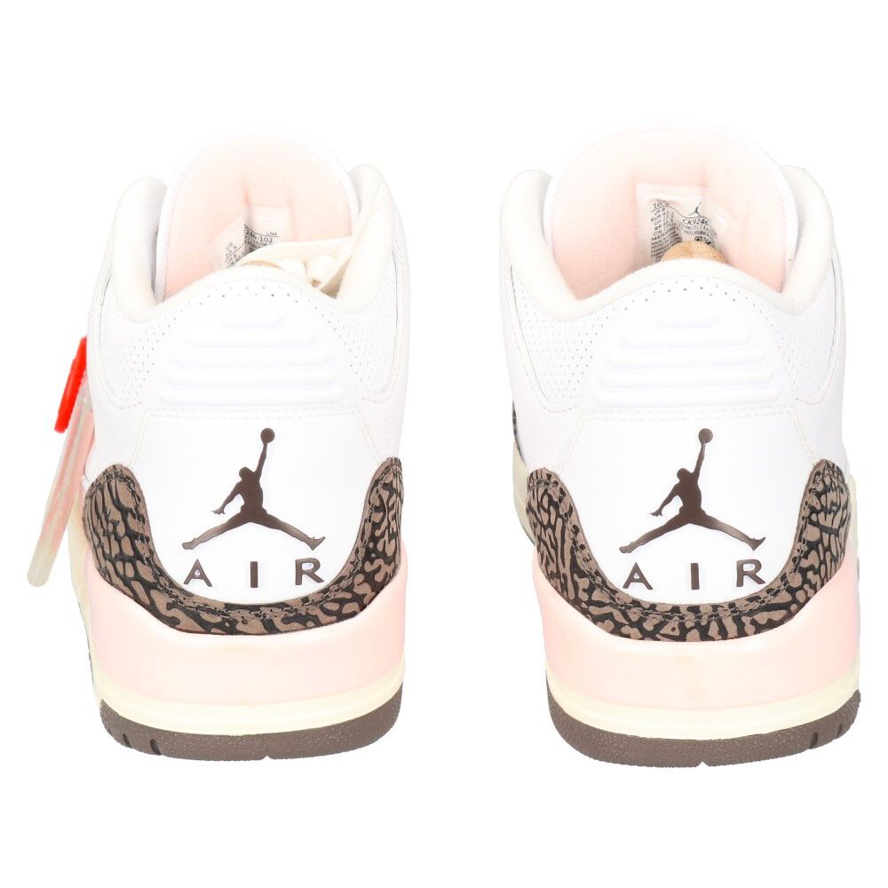 NIKE (ナイキ) WMNS AIR JORDAN 3 RETRO DARK MOCHA ウィメンズ エアジョーダン3レトロダークモカ  ハイカットスニーカーホワイト US10.5/27.5cm CK9246-102 - メルカリ