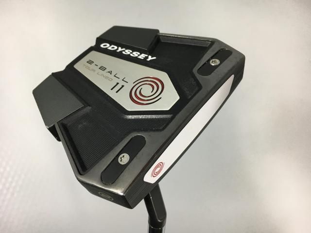 【中古ゴルフクラブ】オデッセイ 2-Ball ELEVEN(イレブン) S パター 2022 STROKE LAB(ストローク ラボ)シャフト パター【14日間返品OK】