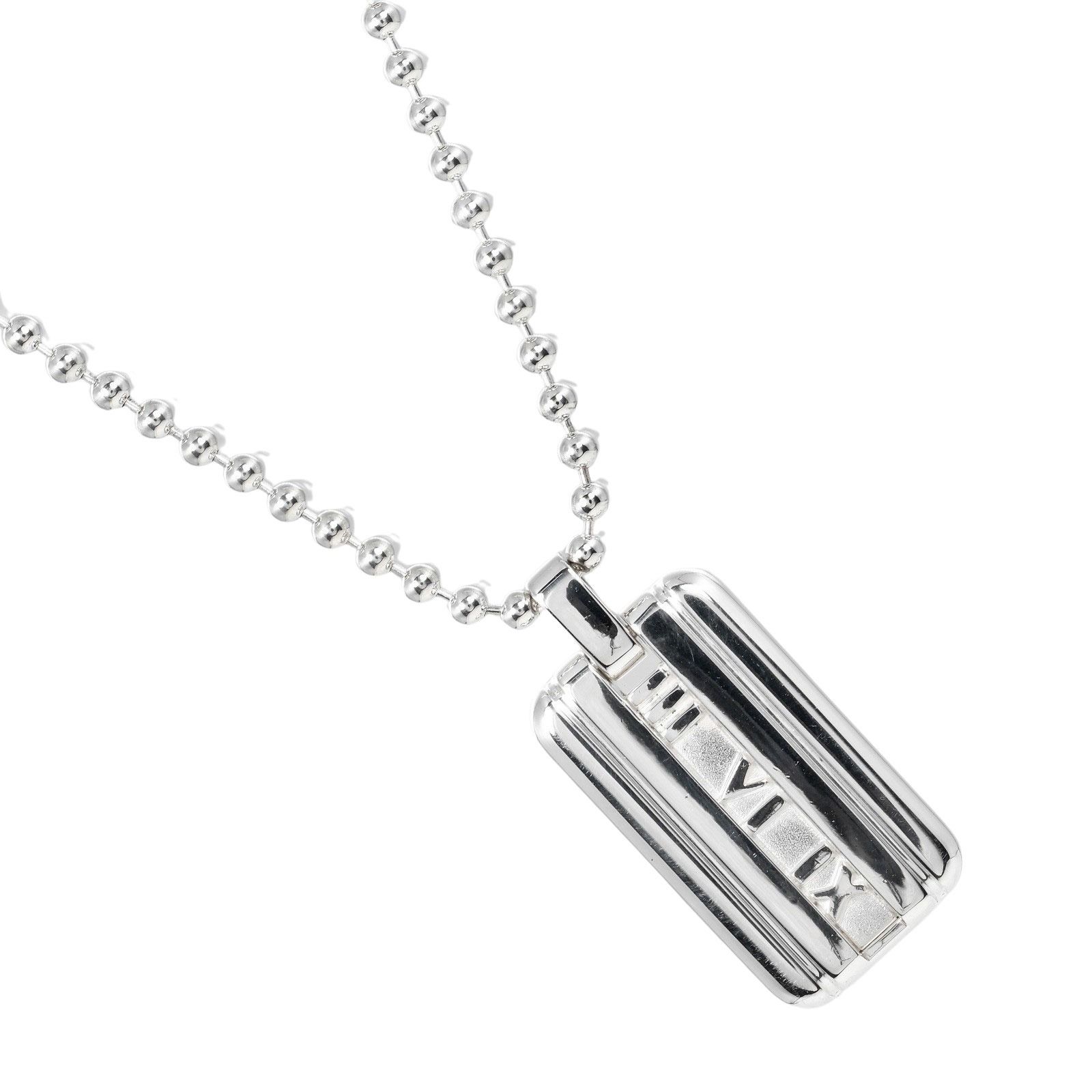 TIFFANY&Co.】ティファニー アトラスバー シルバー925 レディース 