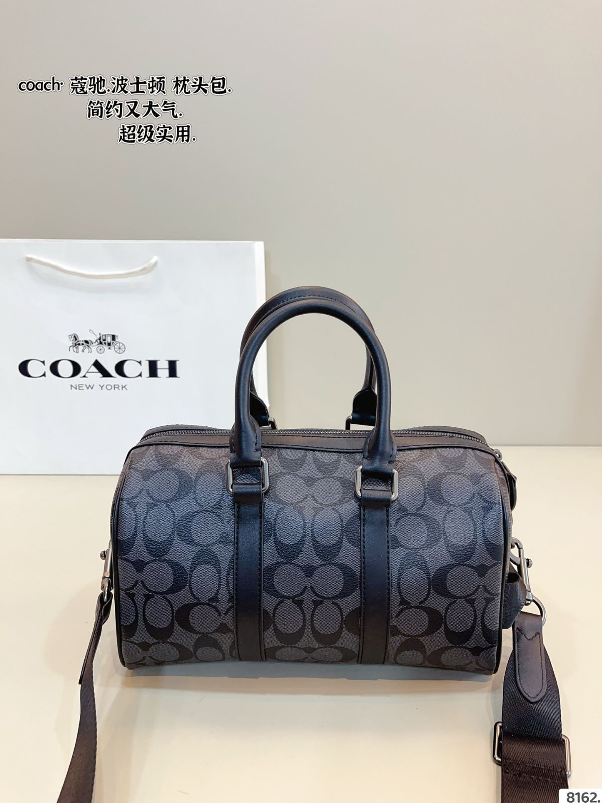 COACH  コーチ　ボストンバッグ 今日特価】Coach Boston Bag コーチ ボストン バッグ - メルカリ