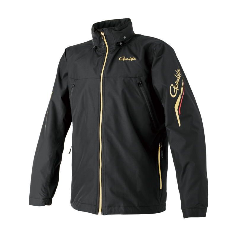 がまかつ ウィンドブレーカー GM-3792 ブラック/ゴールド 3Lサイズ / gamakatsu がまかつ ウィンドブレーカー GM-3792 ブラック/ゴールド 3Lサイズ