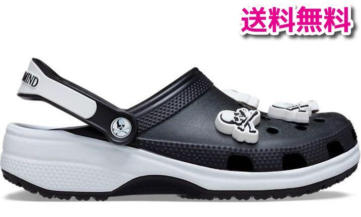 mastermind JAPAN Crocs サンダル 黒 白 27cm