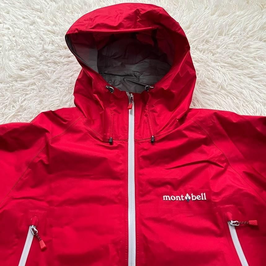1128531 mont-bell モンベル ストームクルーザージャケット XL レッド 