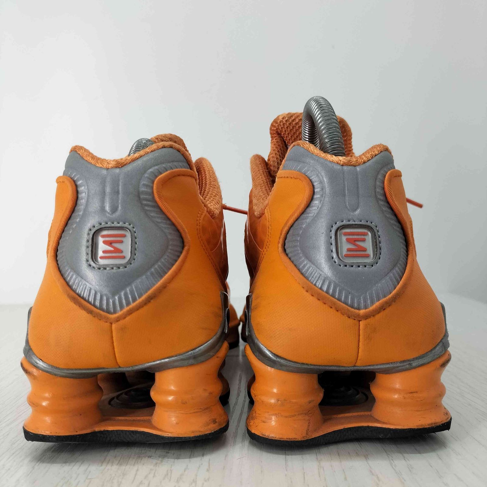 ナイキ NIKE Shox TL Total Orange メンズ JPN：26