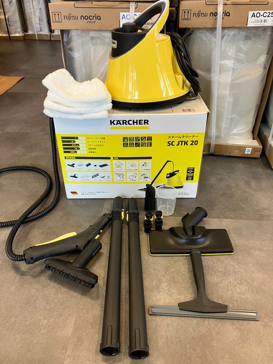 未使用品 KARCHER スチームクリーナー (SC JTK 20) 中古】ケルヒャー スチームクリーナー [SC JTK 20] KARCHER
