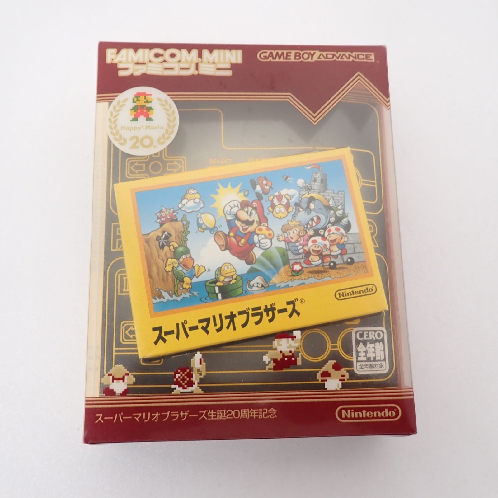 ゲームボーイアドバンス - GBA マリオブラザーズ スーパーマリオ 1 2 セット ファミコンミニ ゲームボーイアドバンス - GBA マリオブラザーズ スーパーマリオ