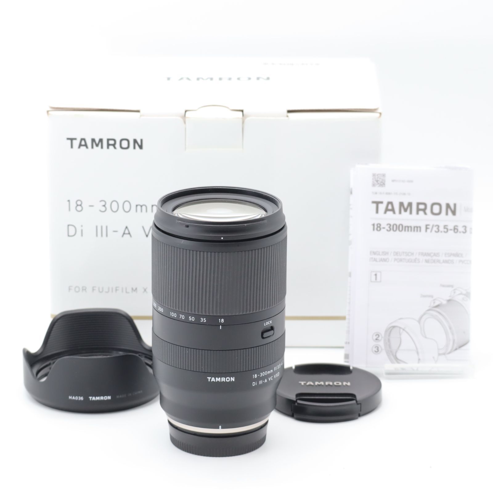 □ほぼ新品□ TAMRON 18-300mm F/3.5-6.3 Di III-A VC VXD フジ 