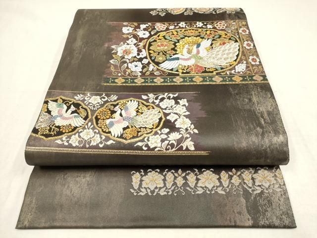 平和屋着物○螺鈿作家 甲斐泰造 訪問着 西洋風景文南天文 暈し染め