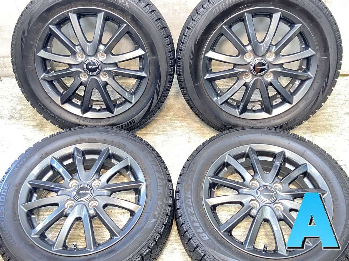 155/65r14 VRXホイールセット 4本 スタッドレスタイヤホイールセット4