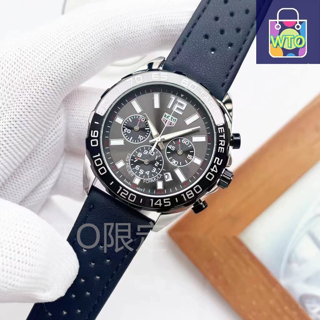 タグ・ホイヤー クォーツ腕時計 タグ・ホイヤー カレラ クロノグラフ シーファラー × Hodinkee