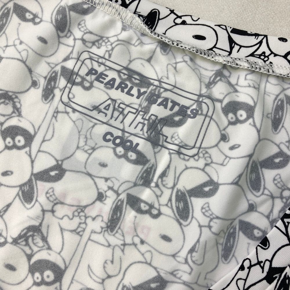 サイズ：0 PEARLY GATES パーリーゲイツ ×PEANUTS 長袖インナーTシャツ 