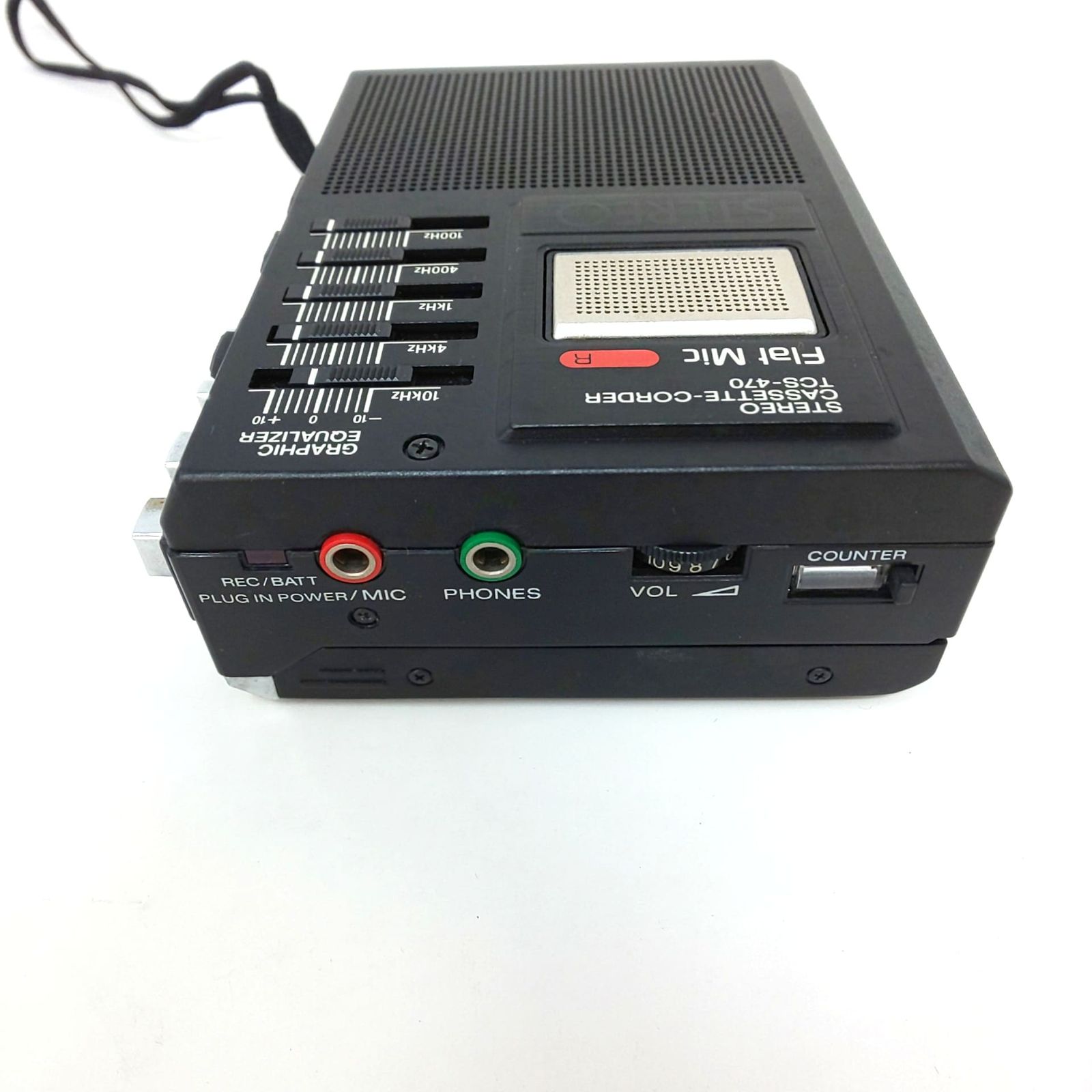 388A-05 SONY TCS-470 ステレオカセットレコーダー 通電確認済み